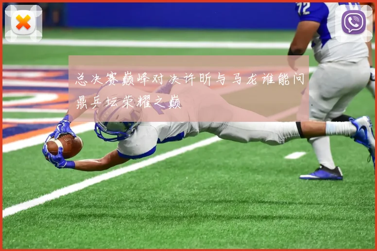 总决赛巅峰对决许昕与马龙谁能问鼎乒坛荣耀之巅